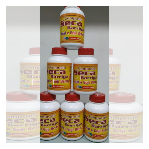 Composto Seca Barriga - 120 Cápsulas de 500mg - Green Life