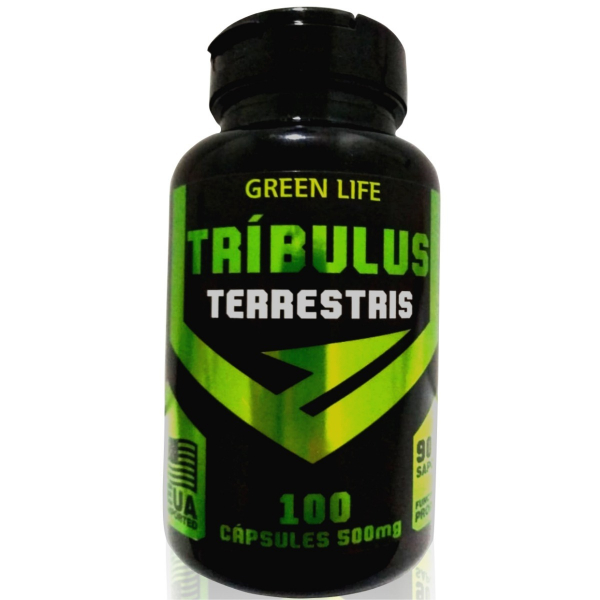 Tribulus Terrestris - 100 Cápsulas de 500mg - Green Life