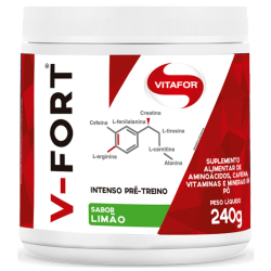V-Fort - Sabor Limão - Pote 240g - Vitafor